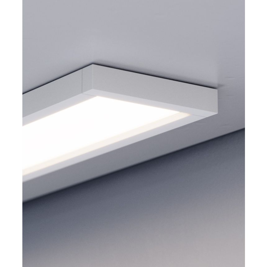 Alcon Lighting 14054-S-6 LED slim surface light with a white finish.