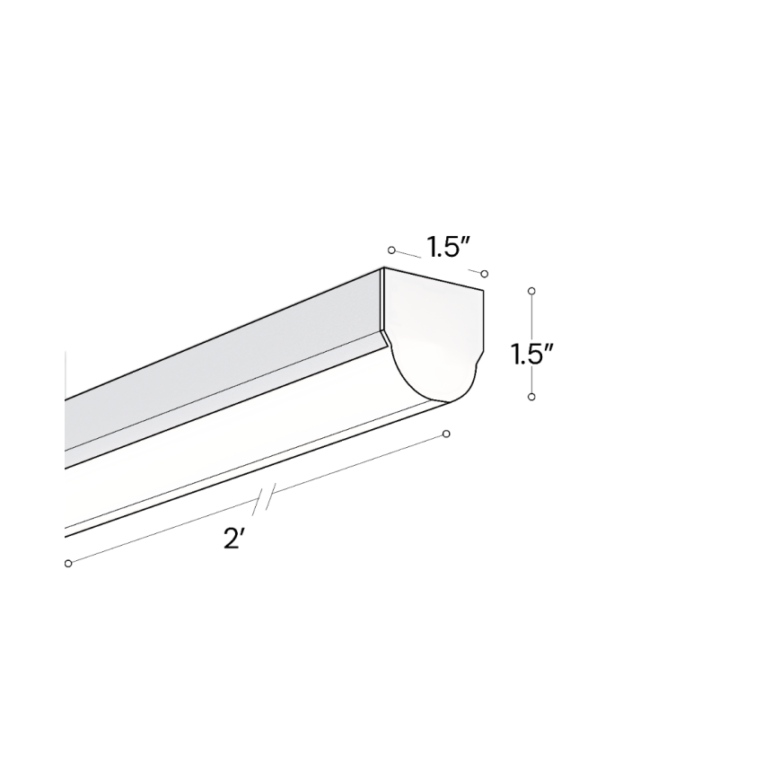 Alcon 13304 Multi-Sized Adjustable LED Track Light Head shown in a Black finish.