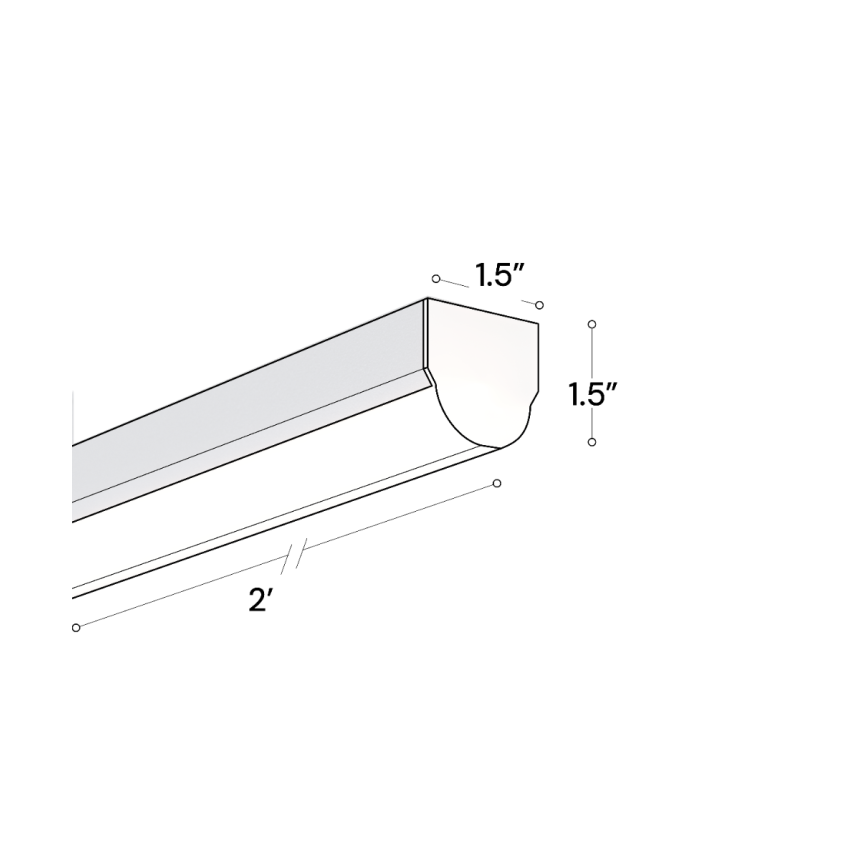 Alcon 13304 Multi-Sized Adjustable LED Track Light Head shown in a Black finish.