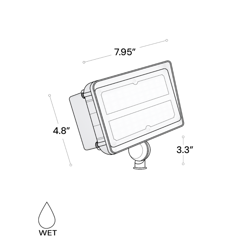 Knuckle Mount LED Flood Light