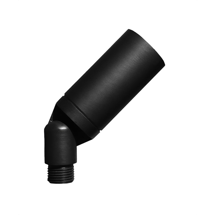 Solid Brass Landscape LED Uplight with Shroud
