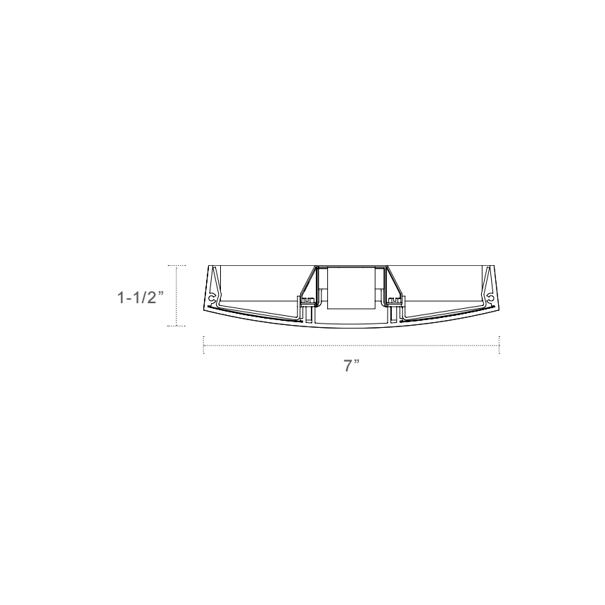 A Light K1 Aquila Suspended LED Fluorescent Fixture