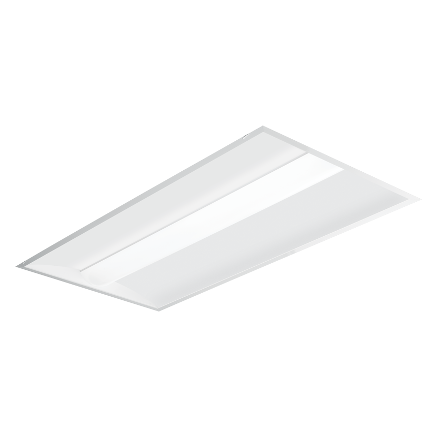 H.E. Williams AT2 Architectural LED Troffer - Curved Deep Center