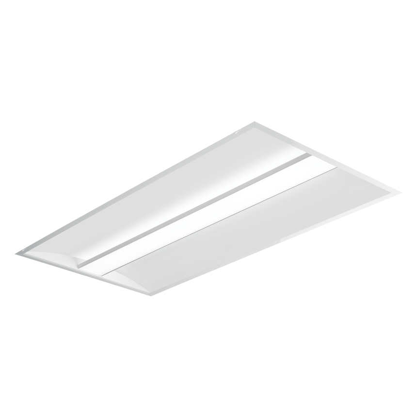 H.E. Williams AT3 Architectural LED Troffer - Straight Floating Center