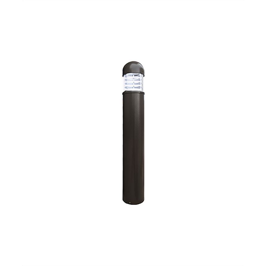 Alcon 9090 Baliz LED 42 Inch Round Top Grated Louver High Efficiency Bollard Pathway Lighting