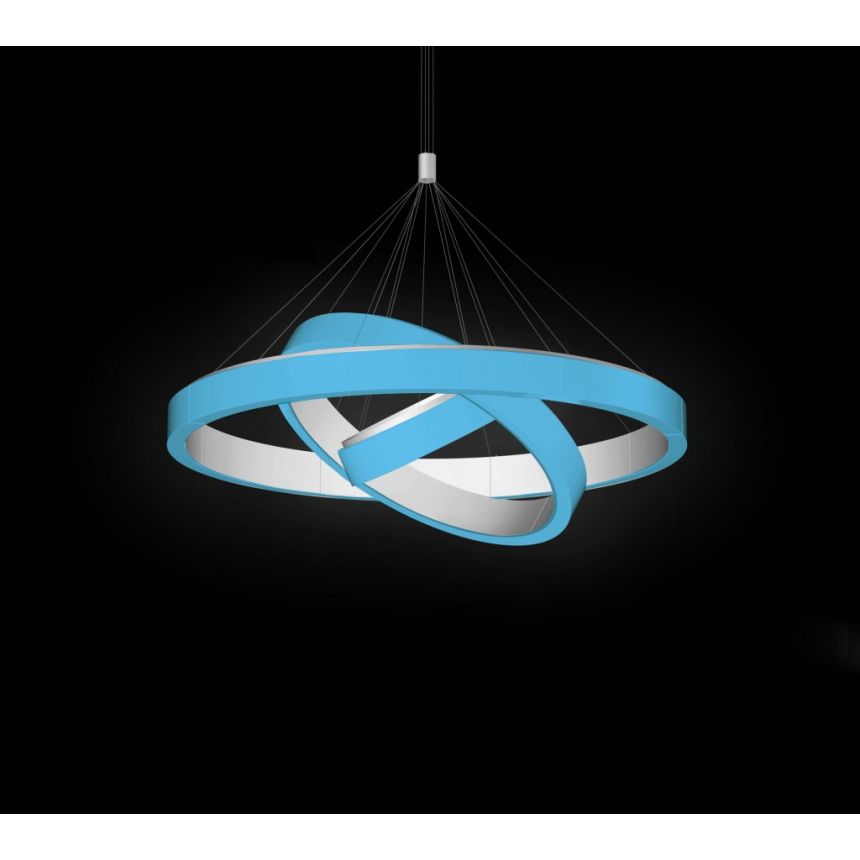 Betacalco Bubble 3D RGB LED 9 Foot Diamenter Pendant Light Fixture