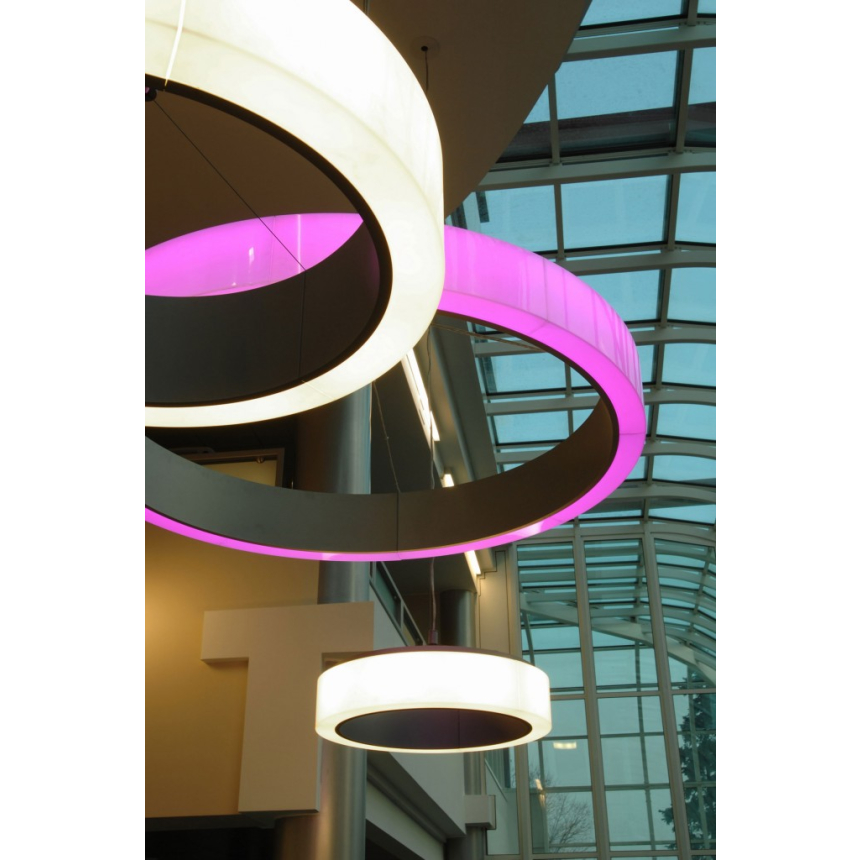 Betacalco Bubble RGB 2800 LED 9 Foot Diameter Pendant Light Fixture