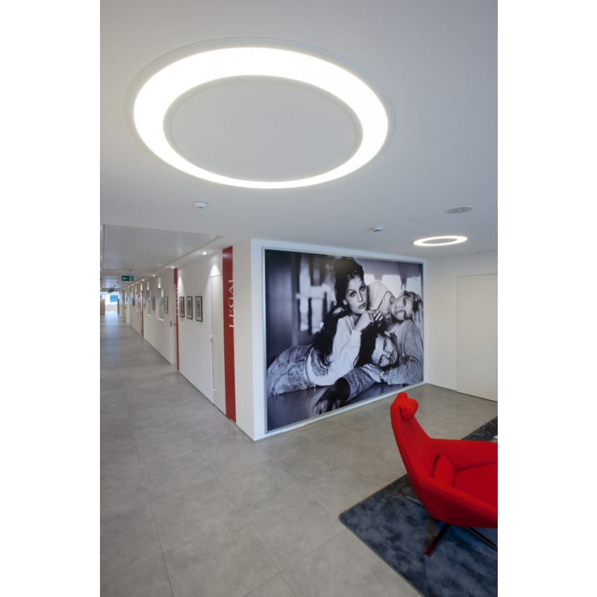 Betacalco Bubble Up Ring of White LED Recessed Light Fixture