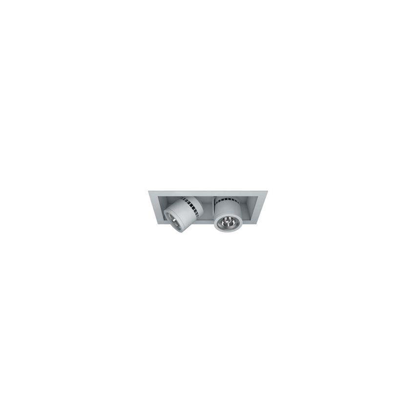 Cylindrix® III Mini C3MSR-2 2LT Double LED Recessed Lighting Multiple - 2 Light + Housing + Trim