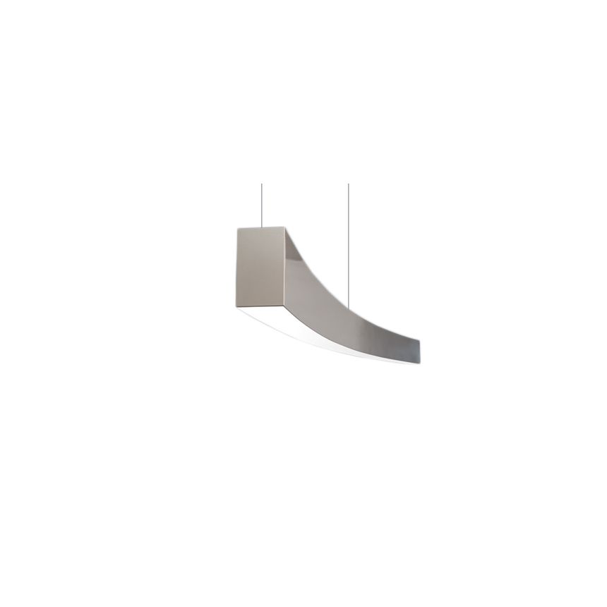 Birchwood Lighting CHA-DR/IN Charlotte Sweeping Curve LED Light Fixture - Direct / Indirect