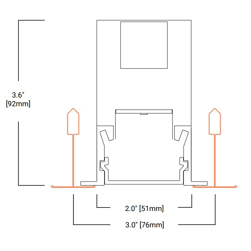 Corelite CL2 LED Linear Recessed Light