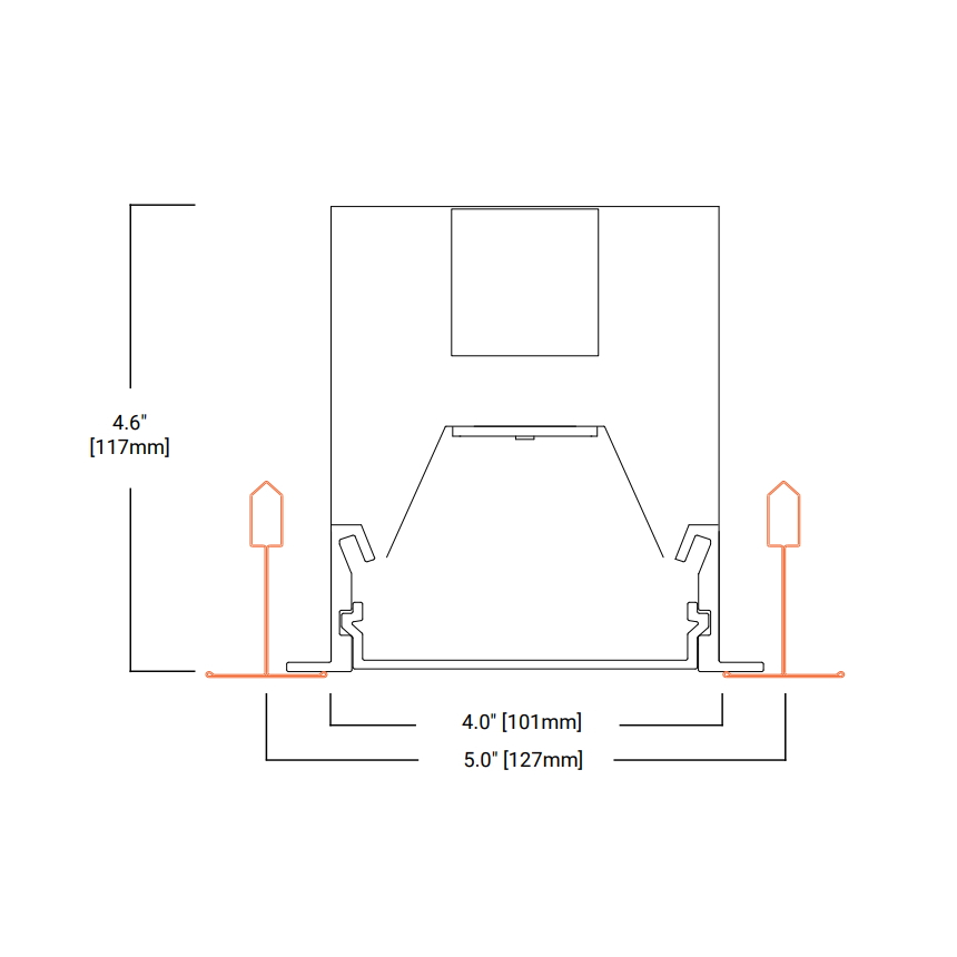 Corelite CL4 LED Linear Recessed Light