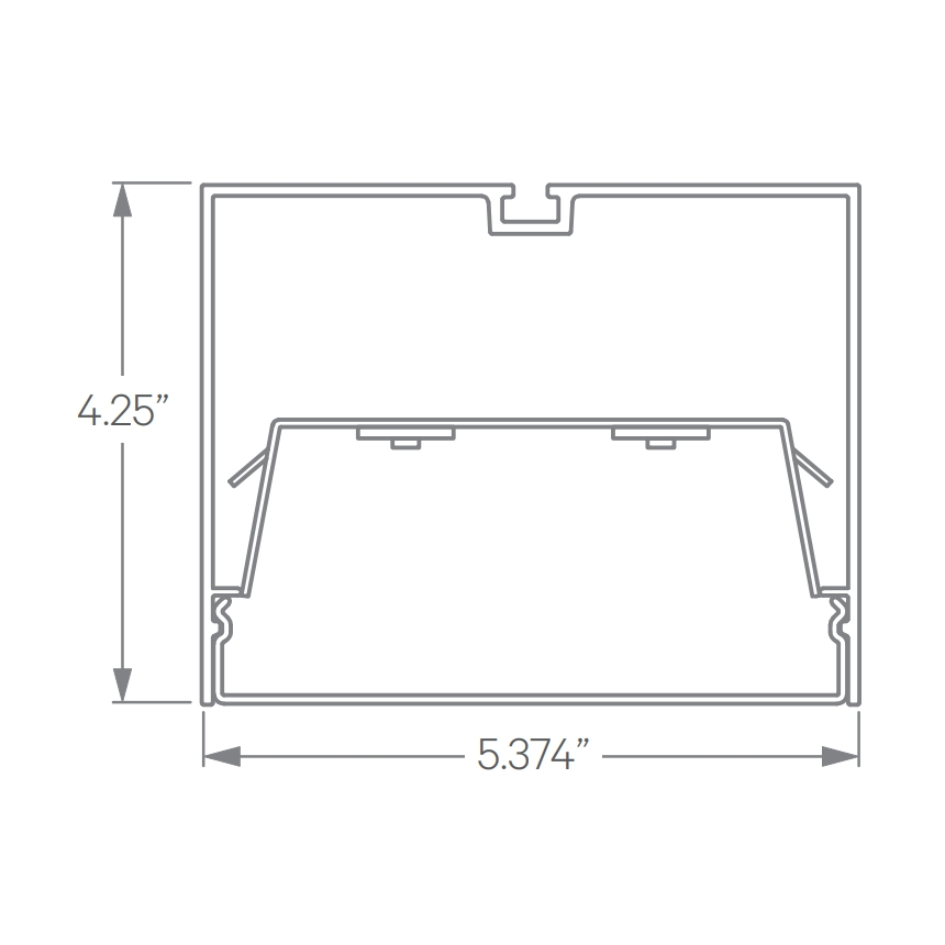 Coronet LS6 Series LED Linear Suspended Light