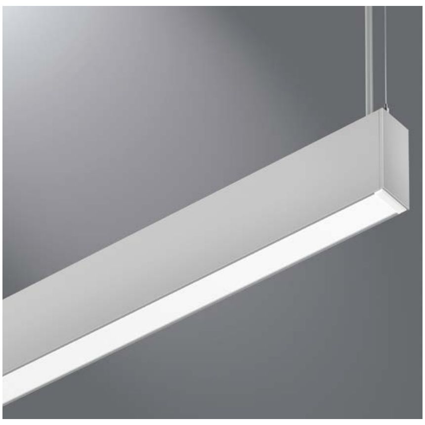 Cooper S122 Define 2 LED Linear Suspended Pendant Direct/Indirect Fixture