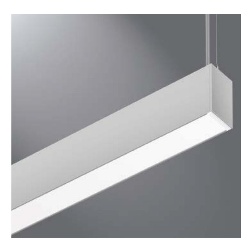 Cooper S123 Define 3 LED Linear Suspended Pendant Direct Fixture
