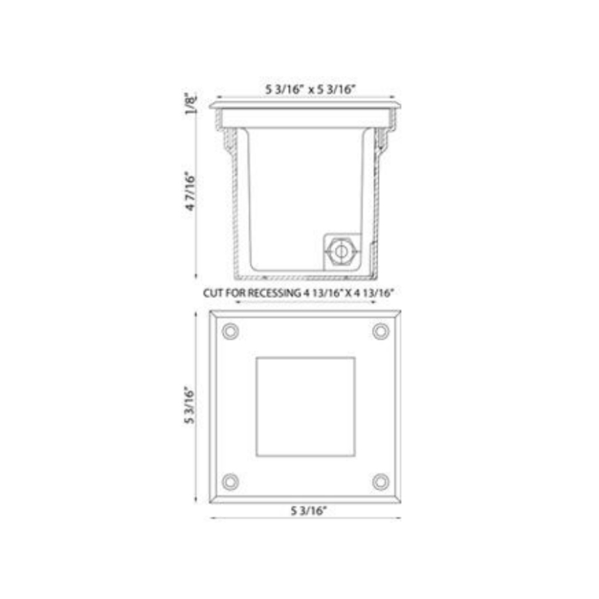 Eurofase 22523 LED 120V In-Ground Well Light