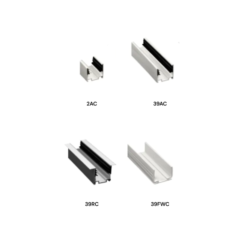 LED Strip Light Mounting Channel