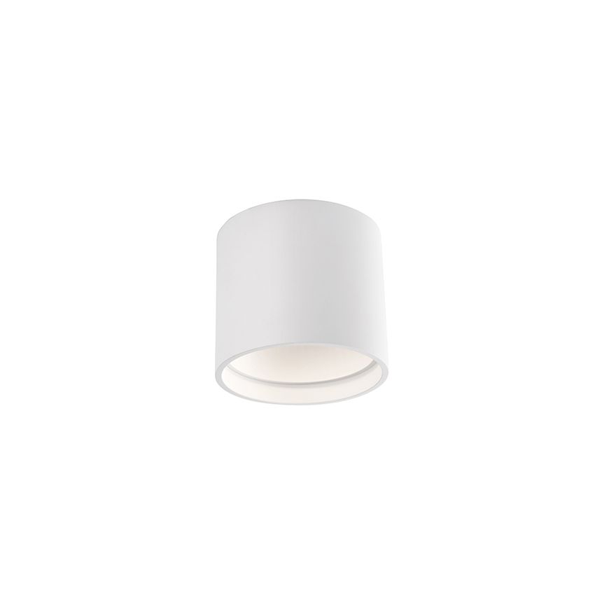 Kuzco LED Cylinder Flush Mount Ceiling Fixture 15 Watts FFM10605-WH