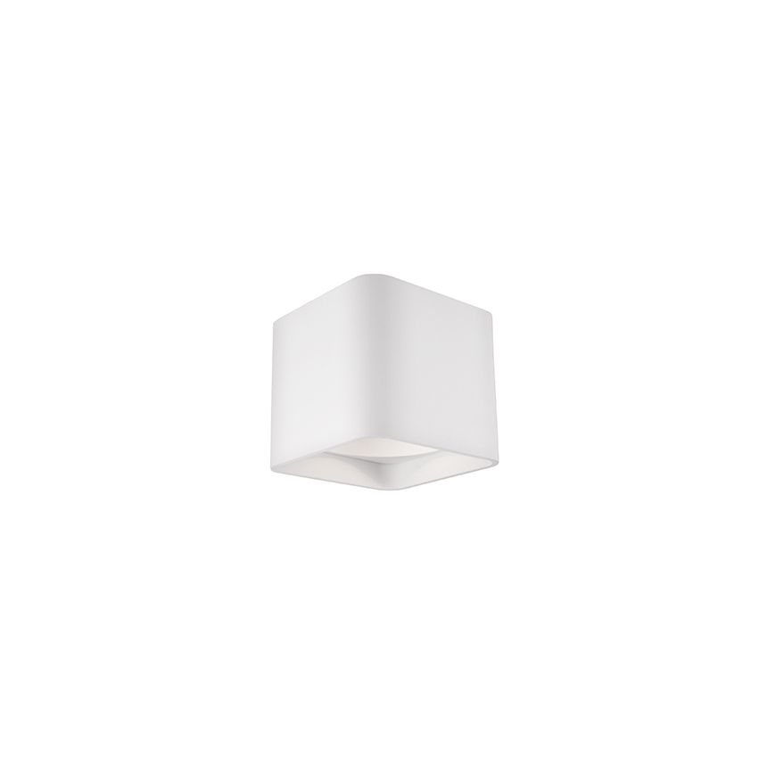 Kuzco LED Square Flush Mount Ceiling Fixture FM10705-WH