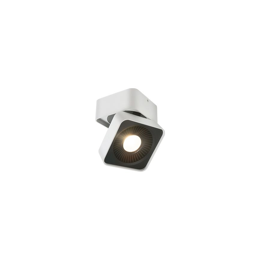 Kuzco LED Square Flush Mount Adjustable Ceiling Fixture FM9304-WH