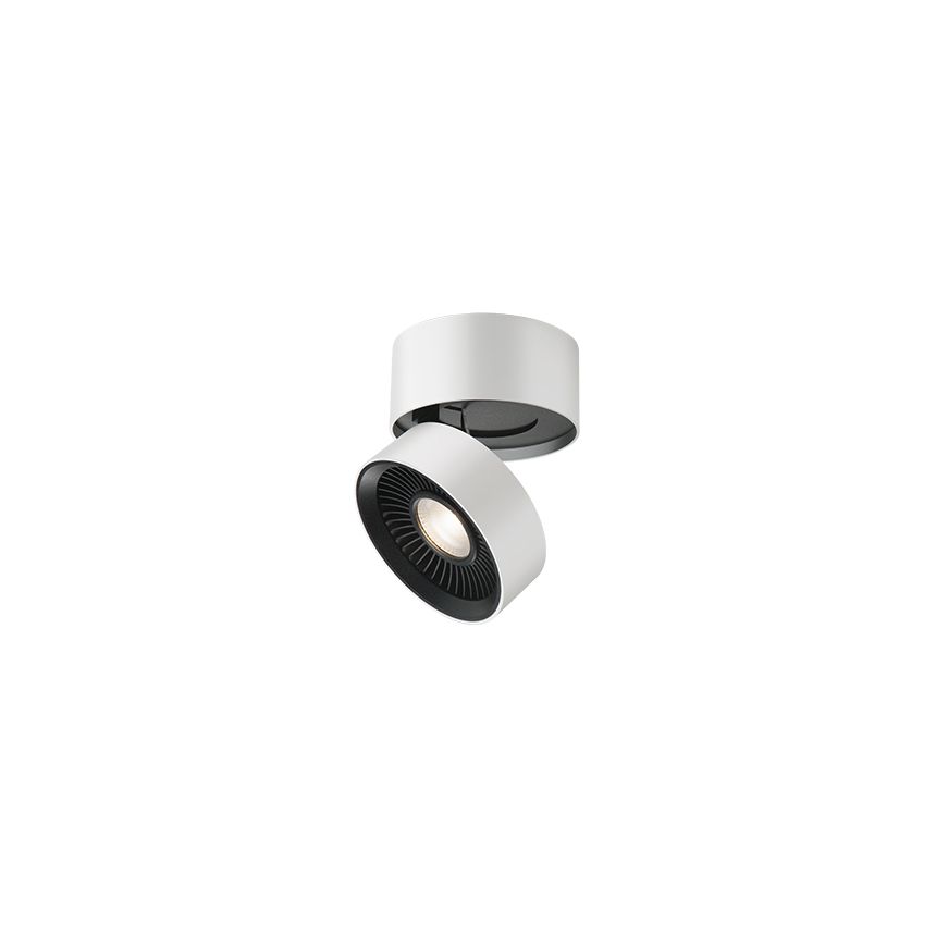 Kuzco LED Round Flush Mount Adjustable Ceiling Fixture FM9405-WH