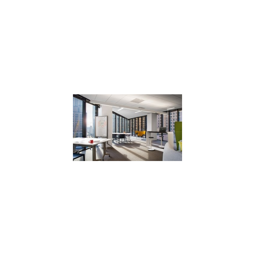 Amerlux Grüv 6 Inch High Efficiency Recessed Linear Fluorescent Fixture