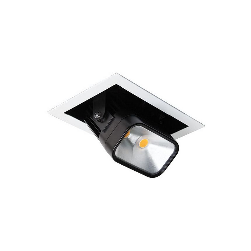 Intense Lighting ICL-MBW2 MBW2 LED Square Adjustable Pull Down Downlight Recessed Light + Trim + Housing