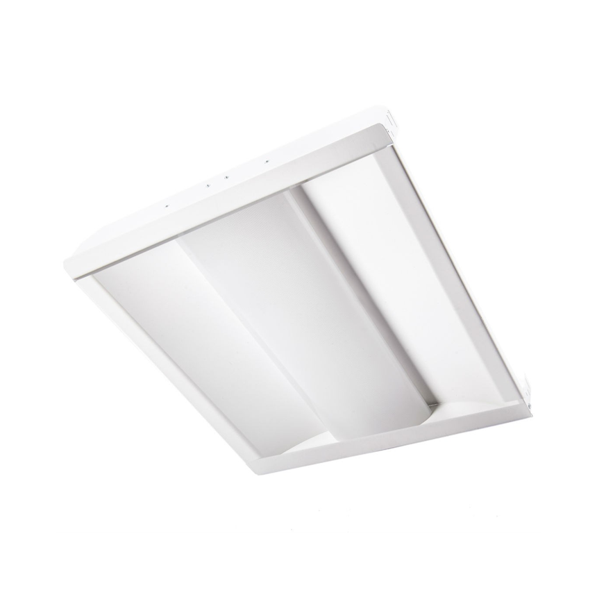 Alphalite IRT-24L Infinity Retrofit Kit 2x4 Foot 38W Architectural LED Troffer with Center Diffuser