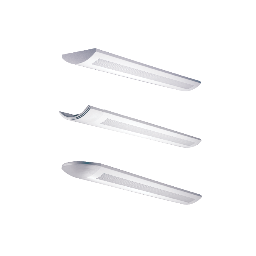 LSI Industries LAP-8-LED LiniArc Partial Perforated Housing LED Suspended Light Fixture - 8 FT
