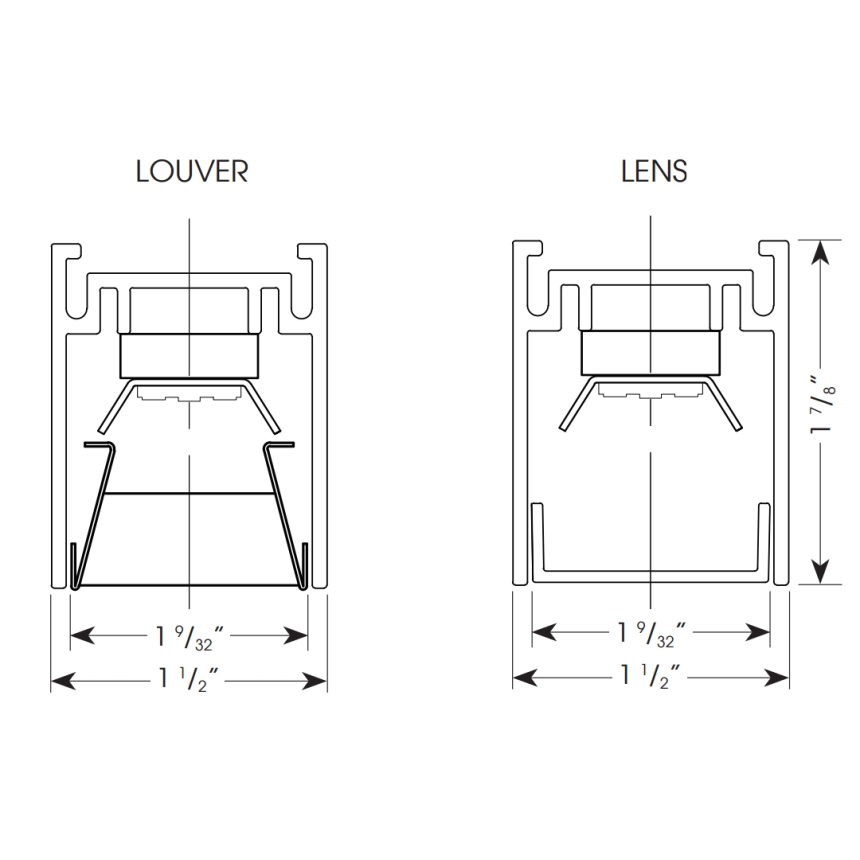 Amerlux LIN1.5-D-REMOTE Linea Direct Suspended Linear LED Fixture with Remote Driver