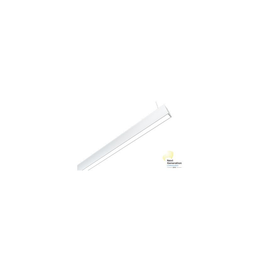 Amerlux LIN15-DI Linea Direct Indirect Suspended LED Fixture With Wall Mount Option