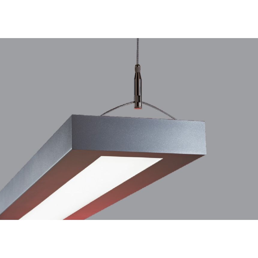 LiteControl Sector Indirect/Direct Suspended Linear Fluorescent Pendant