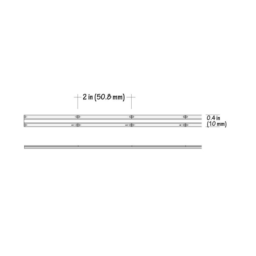 Core Lighting LSM-32CB Indoor COB Linear LED Strip Tape Light 3.2W/FT