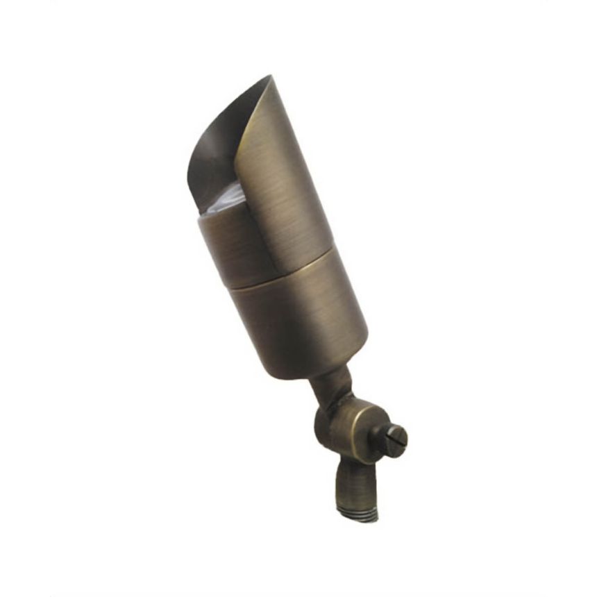 Low-Voltage Landscape LED Uplight with Shroud