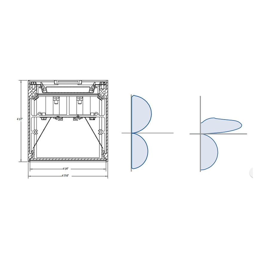 LiteControl MOD 4 Indirect/Direct LED Linear Suspension Pendant