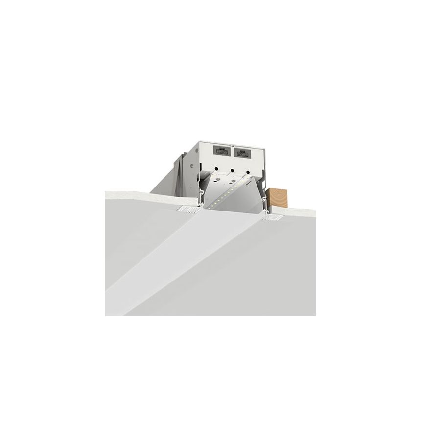Nulite Lighting Regolo RM2 Mud Ring Series LED 2 Inch Linear Recessed Light Fixture