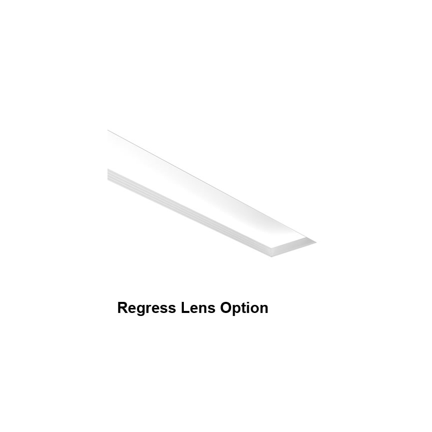 Nulite Lighting Regolo RM2 Mud Ring Series LED 2 Inch Linear Recessed Light Fixture