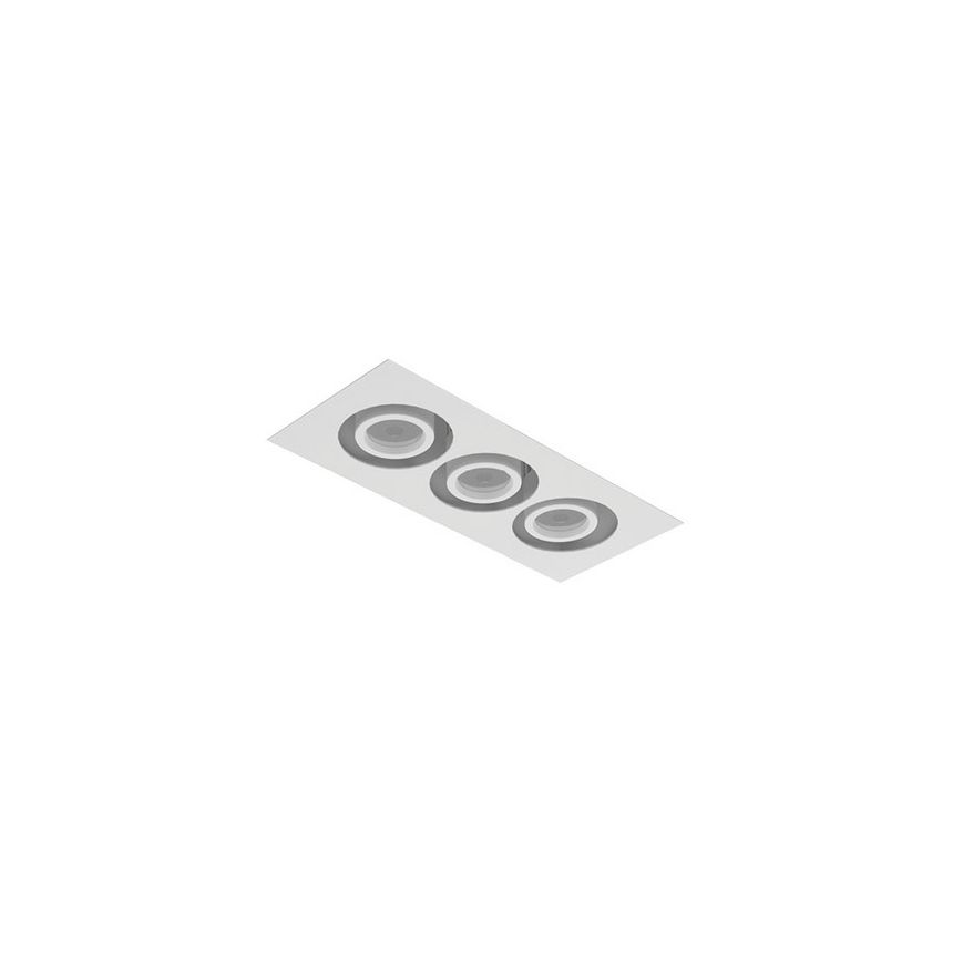 Intense Lighting MXFM3 MX Triple LED Recessed Lighting Multiple - 3 Light + Housing + Trim