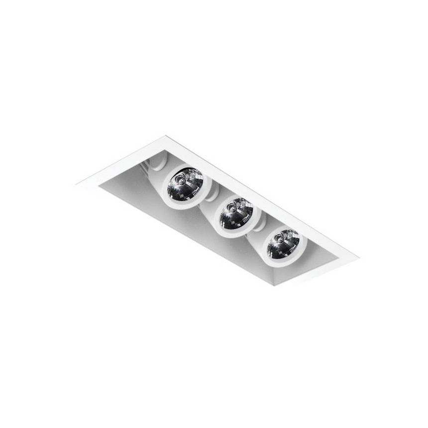 Intense Lighting MXRTR3 MX Triple LED Recessed Lighting Multiple - 3 Light + Housing + Trim