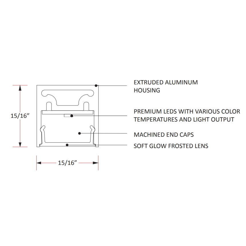 Lumium Lighting N0 Nitrogen 0 Suspended Linear LED Pendant