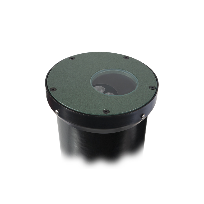 BK Lighting HP2-OS-LED-TR Offset Integral Transformer Recessed In Grade Well Light 120/277V