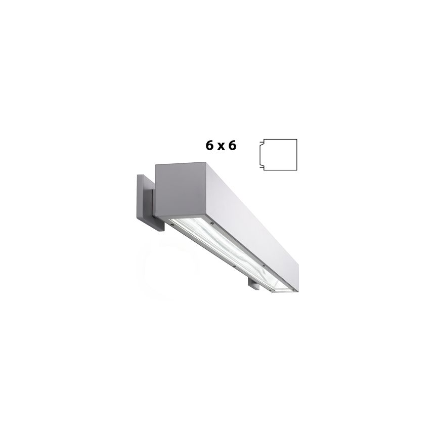 Prudential Lighting P61 LED Linear 6 Inch x 6 Inch Wet Location Wall Mount / Surface Mount Light Fixture