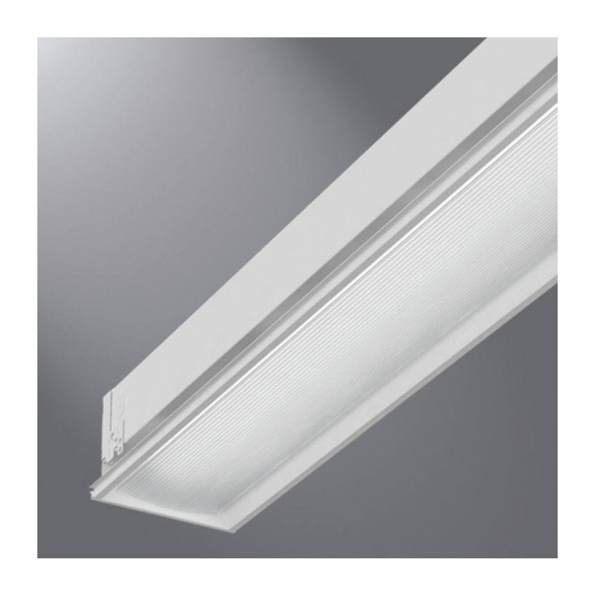 Cooper Class R6 2FT LED Linear Recessed Light Prismatic Lens Fixture