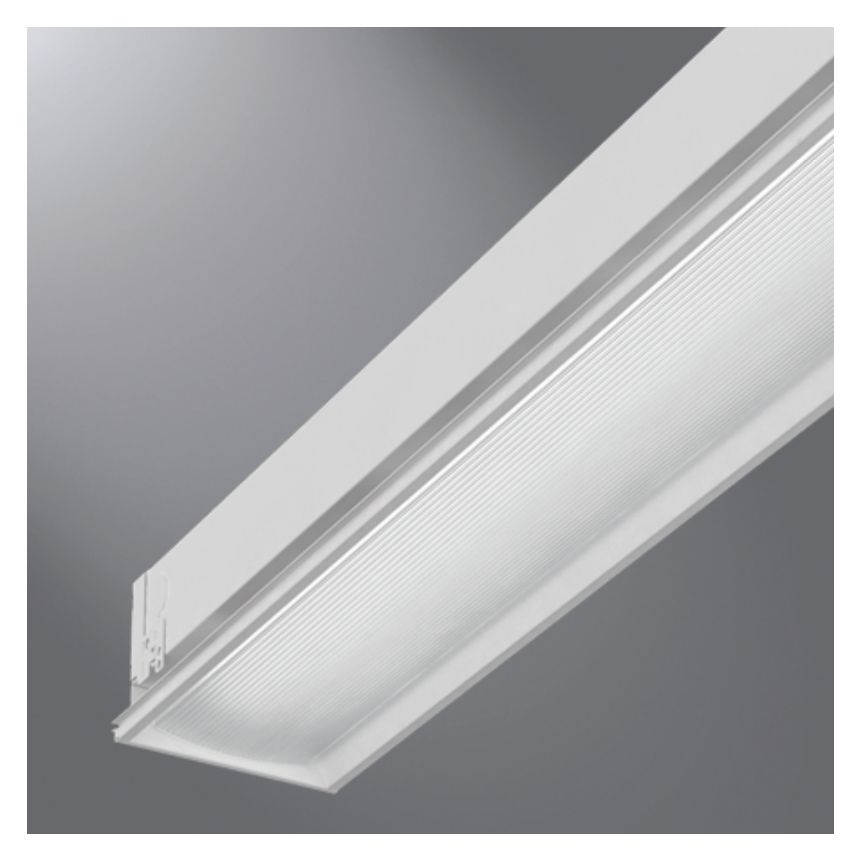Cooper Class R6 4FT LED Linear Recessed Light Prismatic Lens Fixture