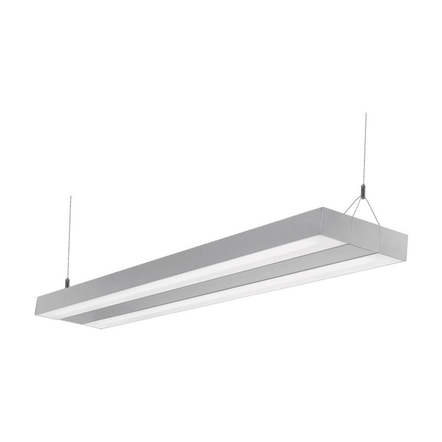 Alcon Lighting Rektor 12202 Architectural Linear Suspended LED Office Ceiling Light Fixture – Uplight and Downlight