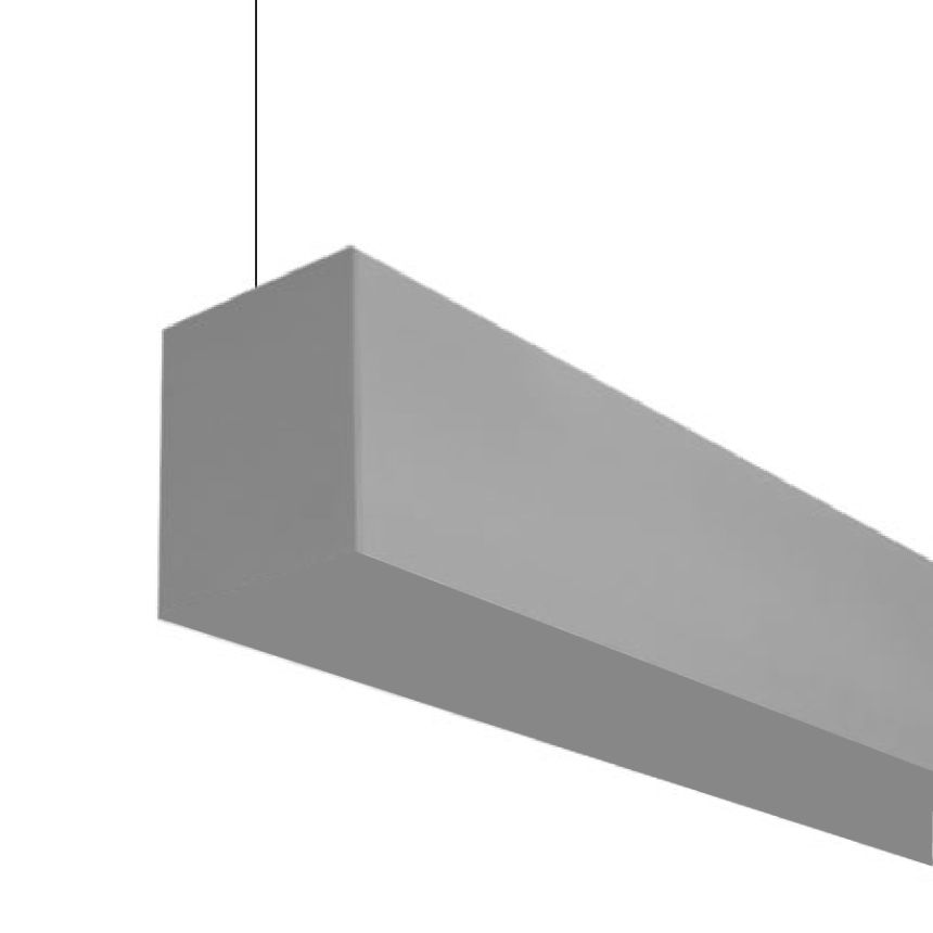 Nulite Lighting Regolo RP4-4V Pendant Indirect Series LED 4 Inch Linear Suspended Light Fixture -Indirect