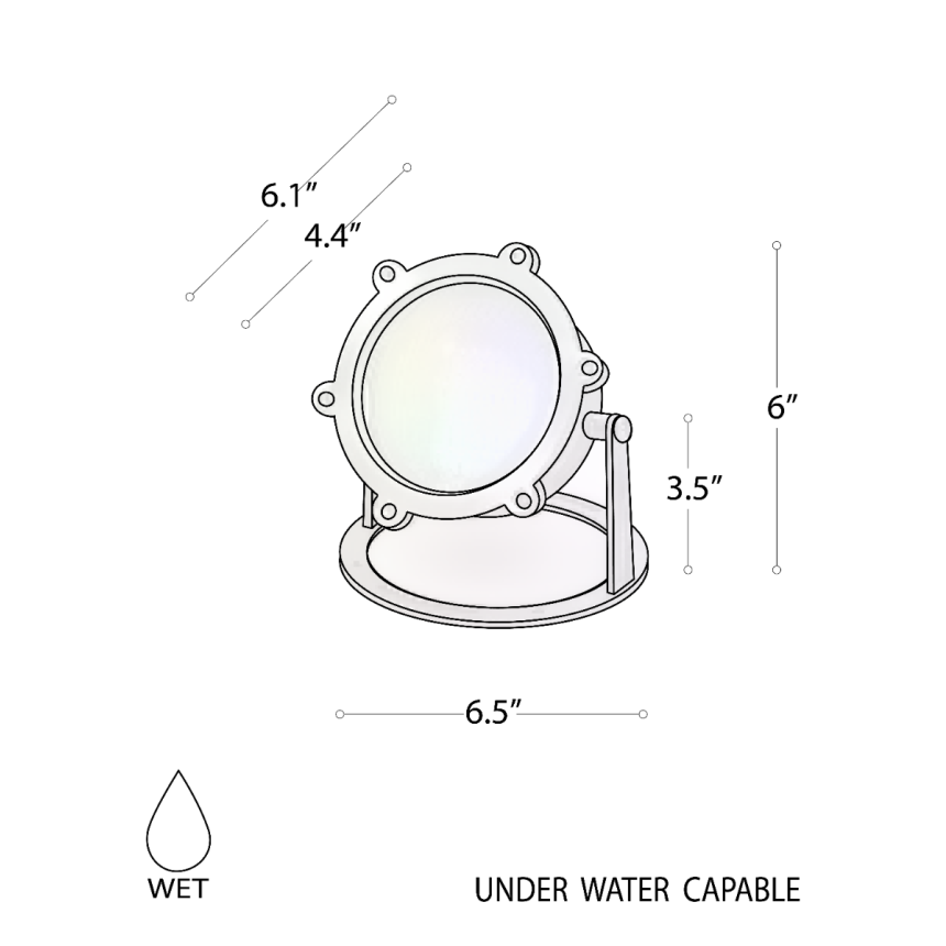 Architectural Underwater LED Light