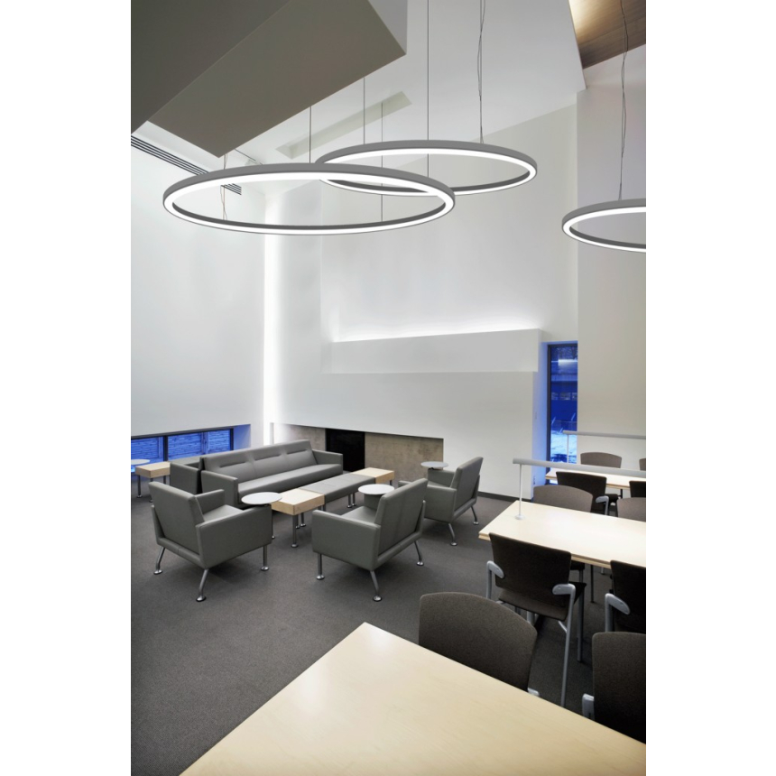 Betacalco Ring White LED Direct Pendant Light Fixture