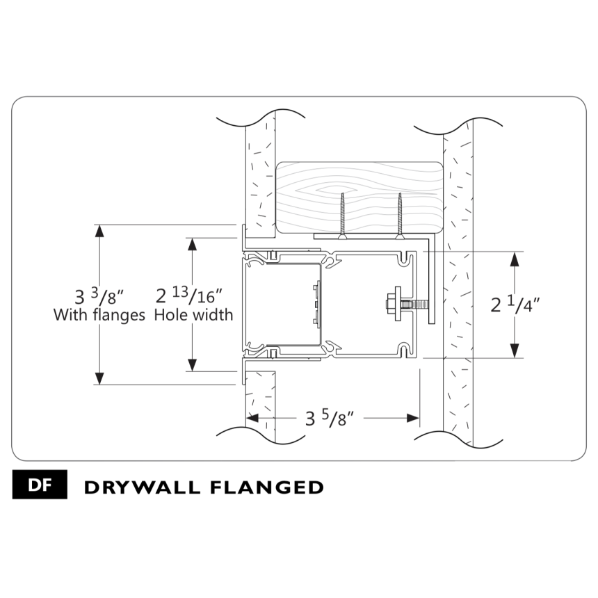 Axis Lighting Beam 2 Recessed Vertical