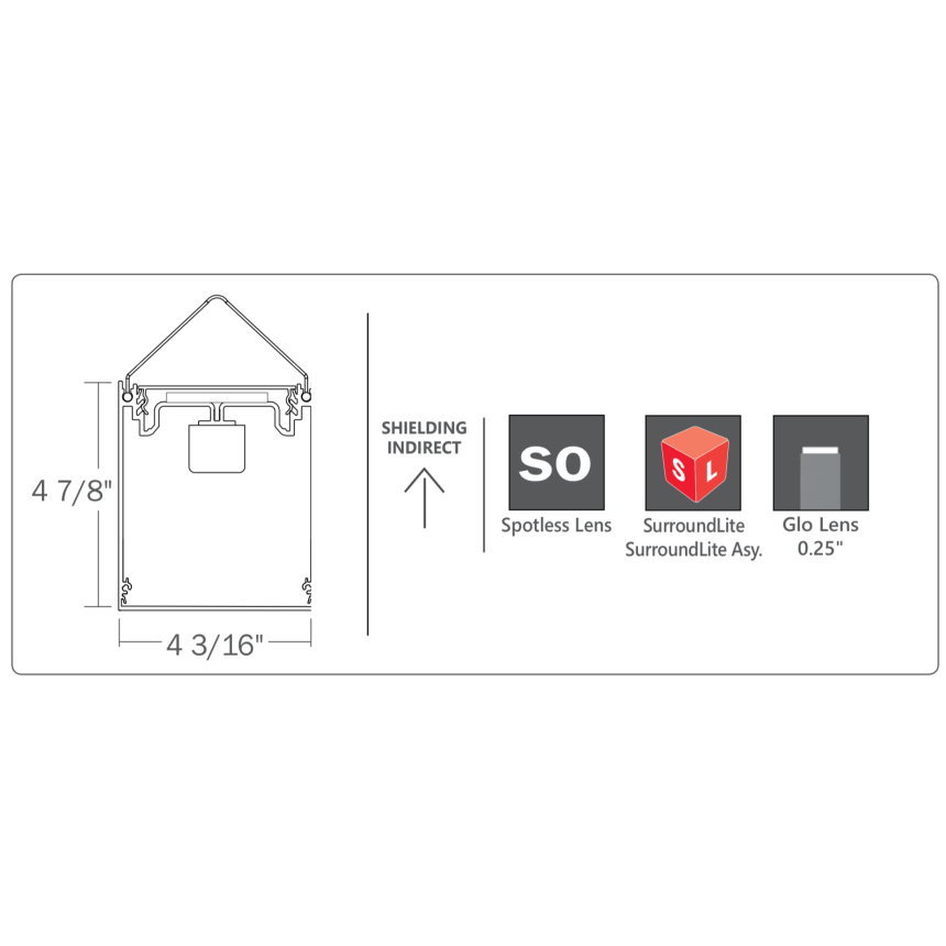 Axis Lighting Beam 4 Pendant Indirect